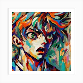 Expressionism Man Art Print