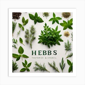 Herbs 1 Art Print