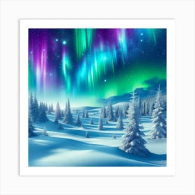 Aurora Borealis 211 Art Print