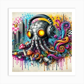 Octopus 21 Art Print