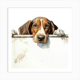 Beagle Dog 3 Art Print