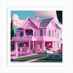 Barbie Dream House (848) Art Print