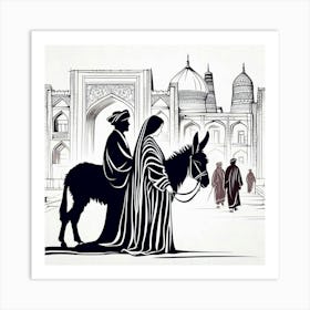 Nativity Scene 1 Art Print