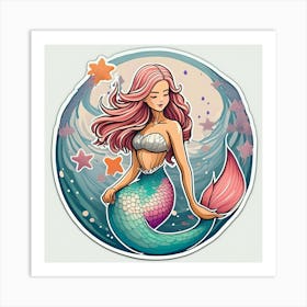 Mermaid 7 Art Print