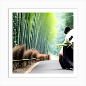 Panda Bear 3 Art Print