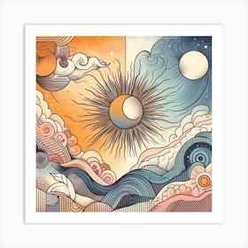 Psychedelic Art 5 Art Print