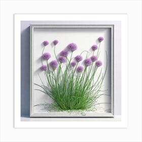 Allium 2 Art Print