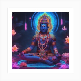 Lord Shiva 10 Art Print