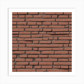 Brick Wall 17 Art Print