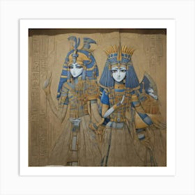 Egyptian Queens Art Print