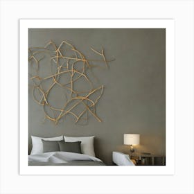 Modern Bedroom Wall Art 1 Art Print