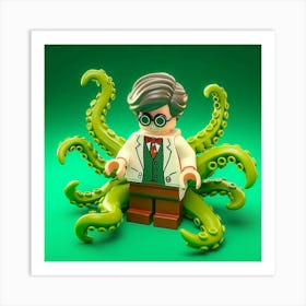 Octopus Man 1 Art Print