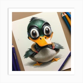 Ducky 13 Art Print