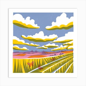 Ridgeway View Art Print