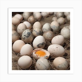 Eggs 2 Art Print