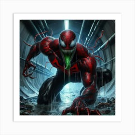 Toxin Symbiote Art Print