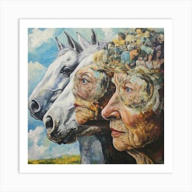 'The Old And The Young' Art Print