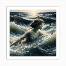 Mermaid 18 Art Print