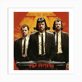 Default Pulp Fiction Art Print Art Print