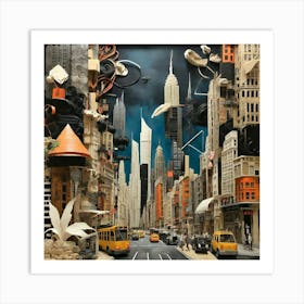 A wonderful city Art Print