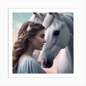 Fairytale Horse Art Print