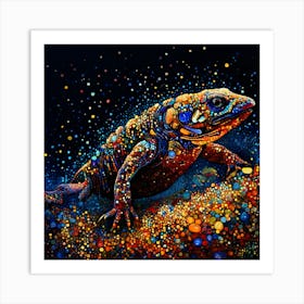 Lizard Art Print