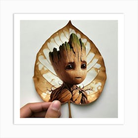 Guardians Of The Galaxy Groot 2 Art Print