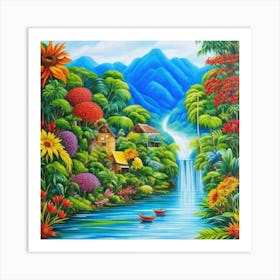 Tropical Paradise 5 Art Print