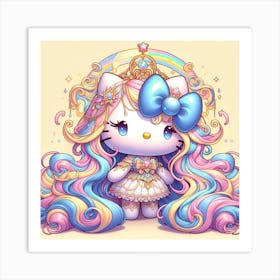 Hello Kitty 2 Art Print