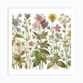 Wildflowers 22 Art Print