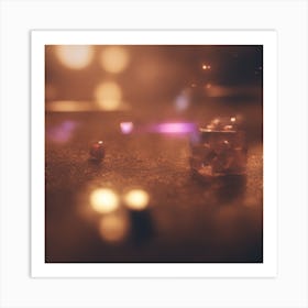 Christmas Lights Stock Videos & Royalty-Free Footage Art Print