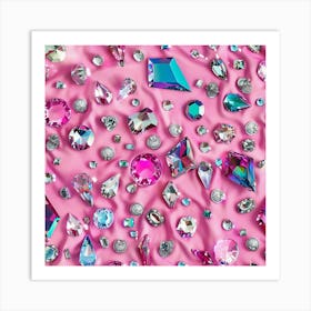 Swarovski Crystals Art Print