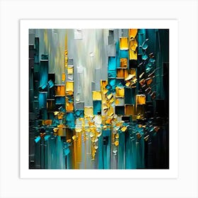 Abstract Painting 61 Art Print