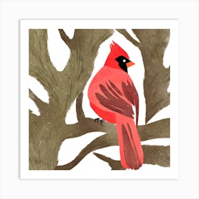 Red Cardinal Art Print