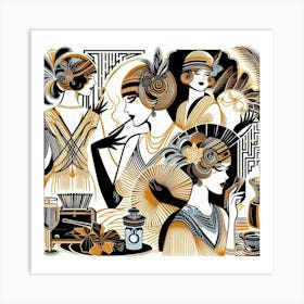 Gatsby 7 Art Print