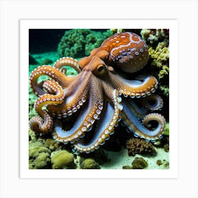 Octopus 22 Art Print