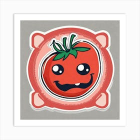 Tomato Sticker 1 Art Print