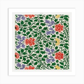 Floral Pattern 5 Art Print