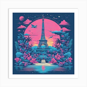 Eiffel Tower Paris Art Print