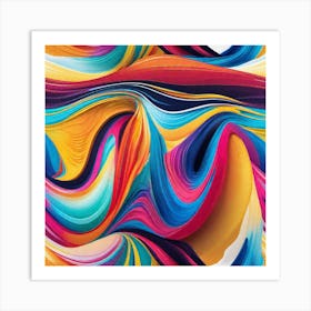 Abstract Painting 120 Art Print