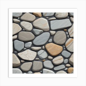 Stone Wall 79 Art Print