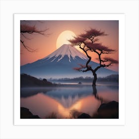 Mt Fuji Art Print