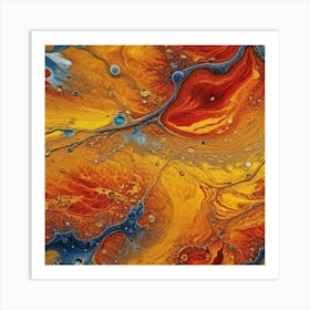 Abstract Painting 17 Art Print