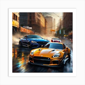 Need For Speed 42 Art Print