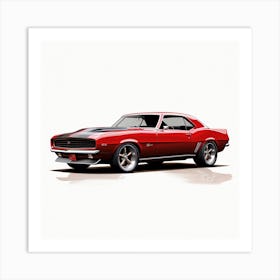 American Muscle Car 005 Art Print