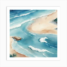 Beaches Beach Near Me Art Print 3 Art Print