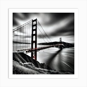 Golden Gate Bridge Art Print