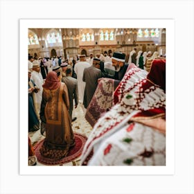 Islamic Wedding 1 Art Print