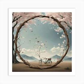 Cherry Blossoms 11 Art Print