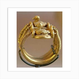 Egyptian Ring 3 Art Print